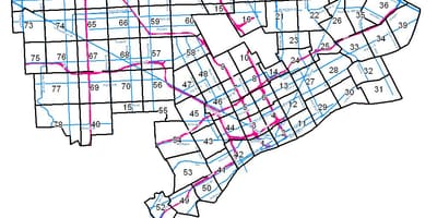 Detroit ზონირების რუკა