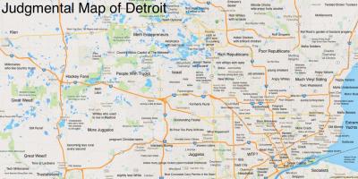 Judgmental რუკა Detroit